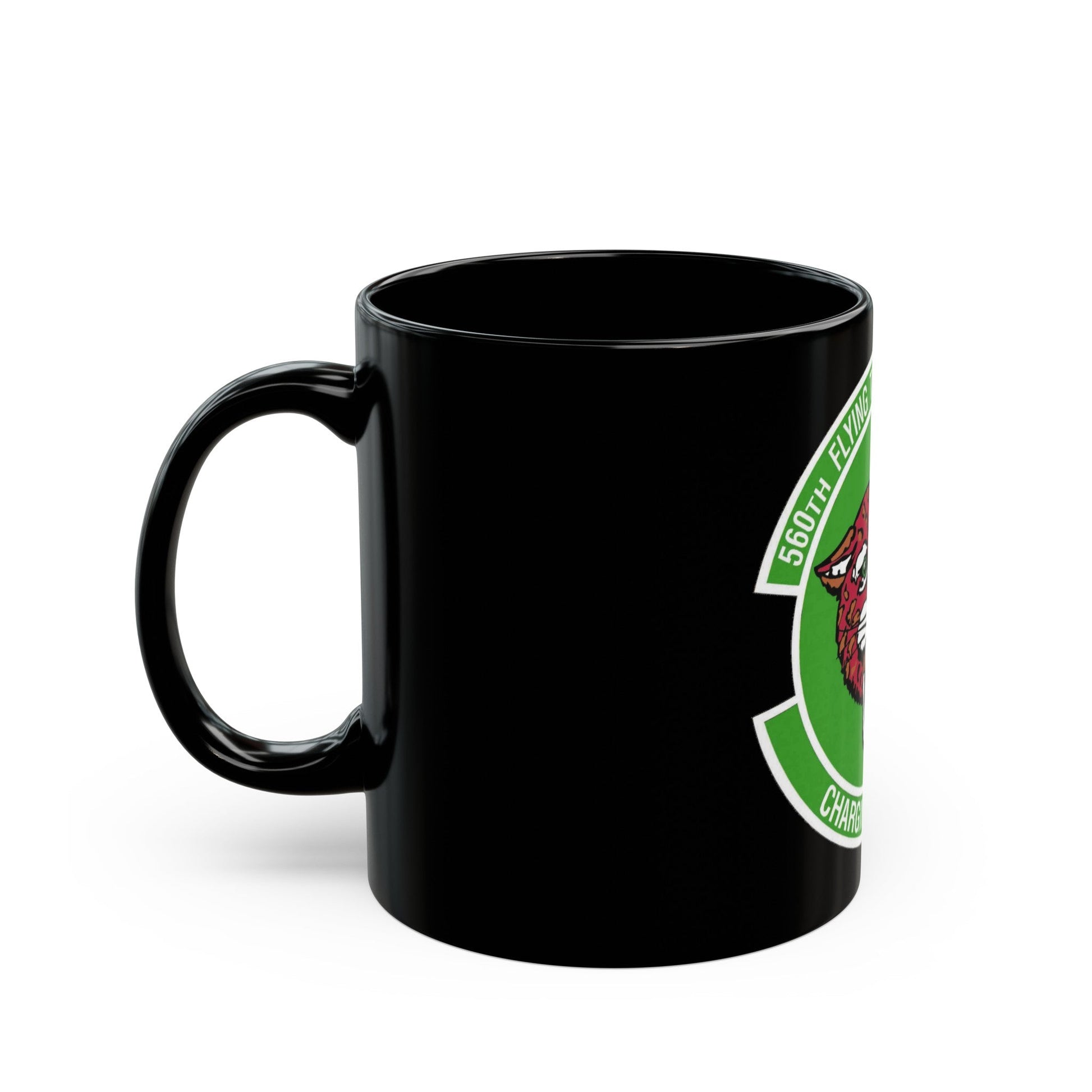 560 Flying Training Squadron AETC (U.S. Air Force) Black Coffee Mug-The Sticker Space