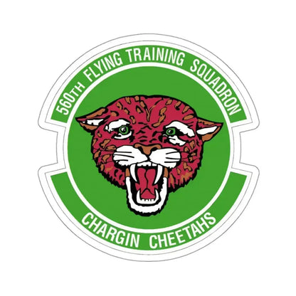 560 Flying Training Squadron AETC (U.S. Air Force) STICKER Vinyl Kiss-Cut Decal 3 Inch White - The Sticker Space