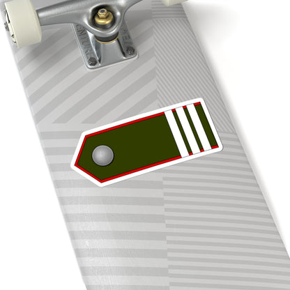 ROA Feldwebel h (Russia) (Military Rank) STICKER Vinyl Kiss-Cut Decal