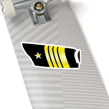 SS.OO.1.  ALMIRANTE (Chile) (Military Rank) STICKER Vinyl Kiss-Cut Decal