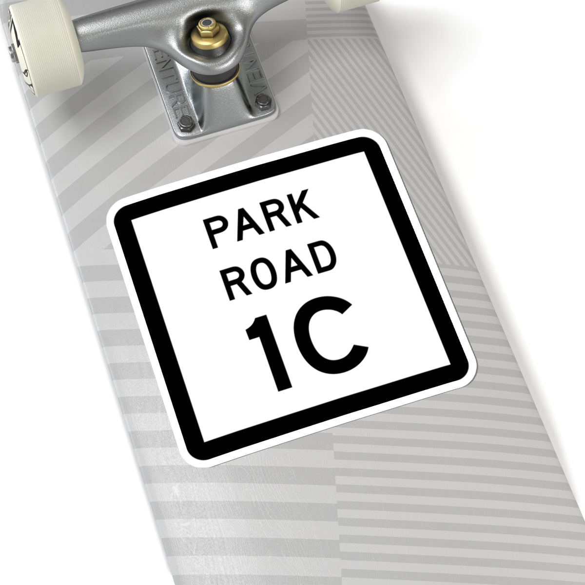 Texas Park Road 1C (Texas) (Road Sign) STICKER Vinyl Kiss-Cut Decal