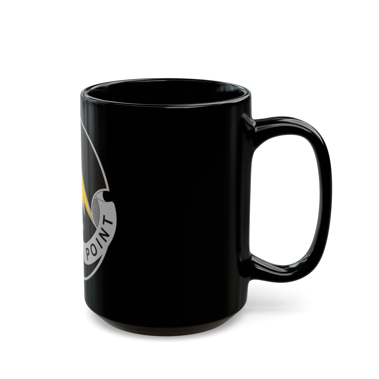 560th Battlefield Surveillance Brigade 2 (U.S. Army) Black Coffee Mug-The Sticker Space