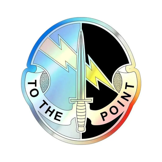 560th Battlefield Surveillance Brigade 2 (U.S. Army) Holographic STICKER Die-Cut Vinyl Decal 6 Inch Holographic - The Sticker Space