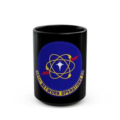 561 Network Operations Squadron ACC (U.S. Air Force) Black Coffee Mug-15oz-The Sticker Space