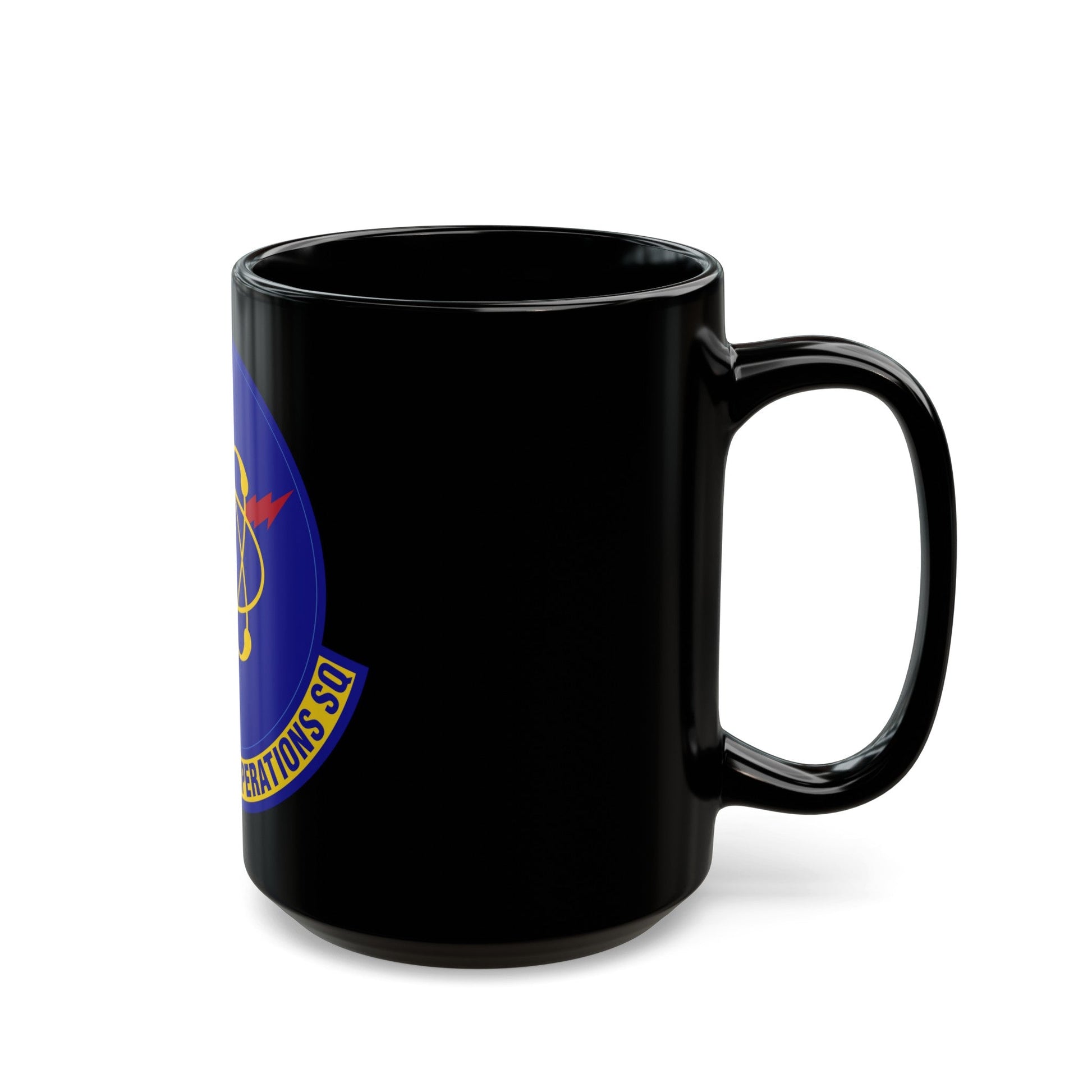 561 Network Operations Squadron ACC (U.S. Air Force) Black Coffee Mug-The Sticker Space