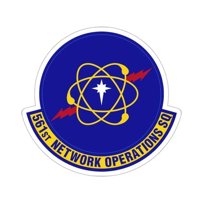 561 Network Operations Squadron ACC (U.S. Air Force) STICKER Vinyl Die-Cut Decal 3 Inch - The Sticker Space