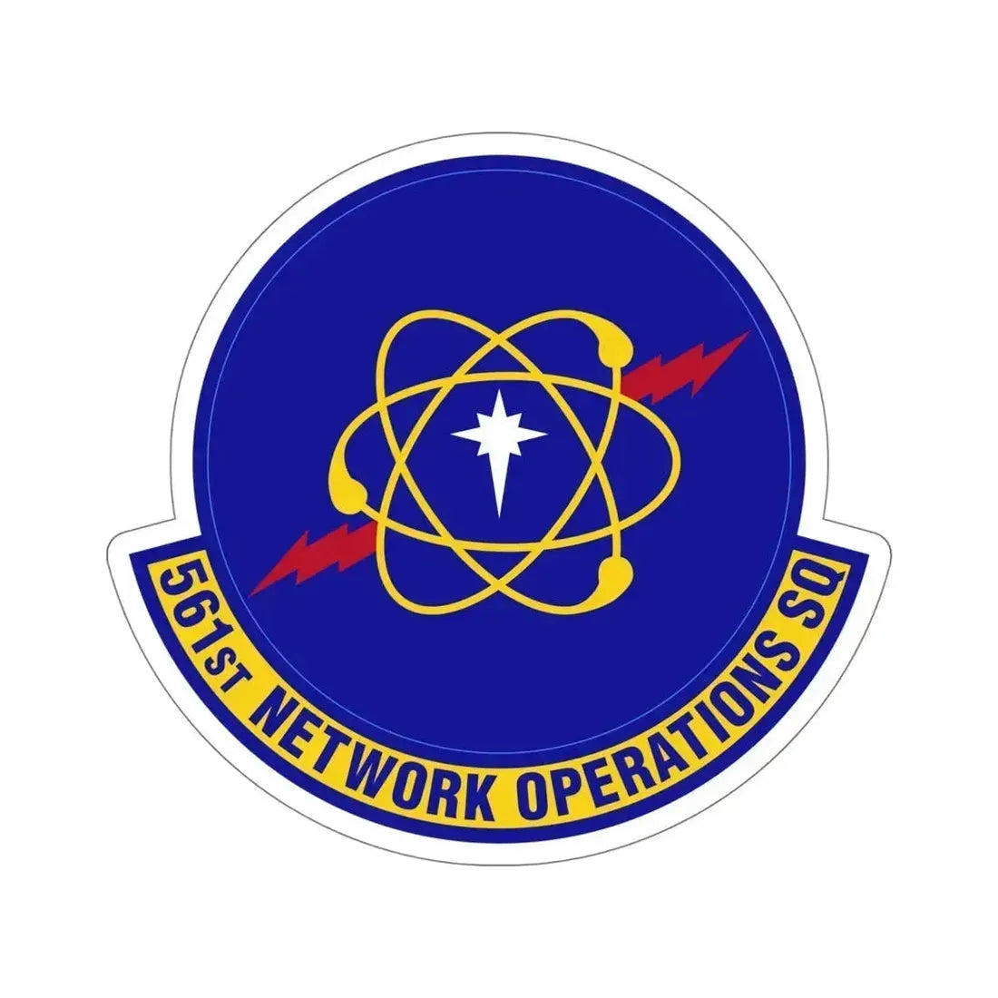 561 Network Operations Squadron ACC (U.S. Air Force) STICKER Vinyl Die-Cut Decal 6 Inch - The Sticker Space