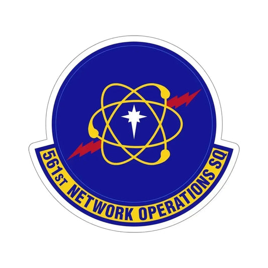561 Network Operations Squadron ACC (U.S. Air Force) STICKER Vinyl Die-Cut Decal 6 Inch - The Sticker Space