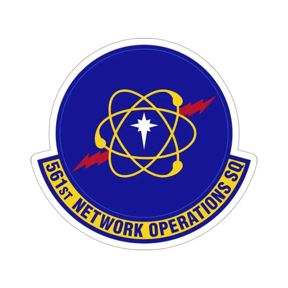 561 Network Operations Squadron ACC (U.S. Air Force) STICKER Vinyl Die-Cut Decal - The Sticker Space
