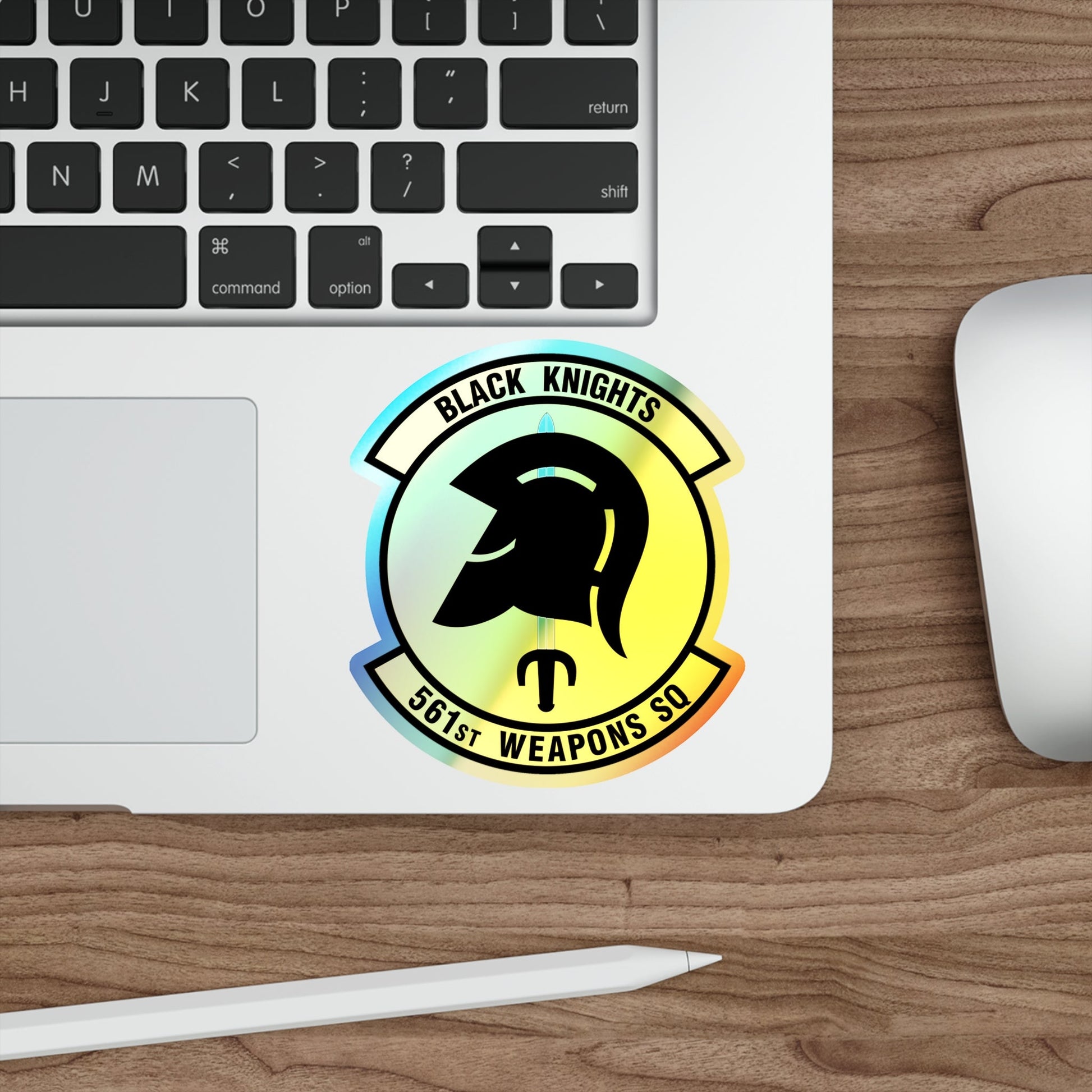 561 Weapons Squadron ACC (U.S. Air Force) Holographic STICKER Die-Cut Vinyl Decal-The Sticker Space