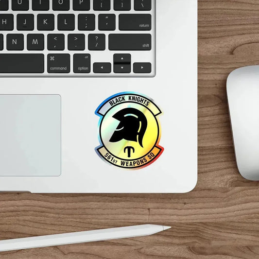 561 Weapons Squadron ACC (U.S. Air Force) Holographic STICKER Die-Cut Vinyl Decal - The Sticker Space