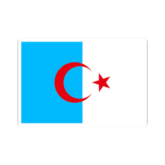Flag of Syrian Turkmen Assembly (Syria) STICKER Vinyl Kiss-Cut Decal