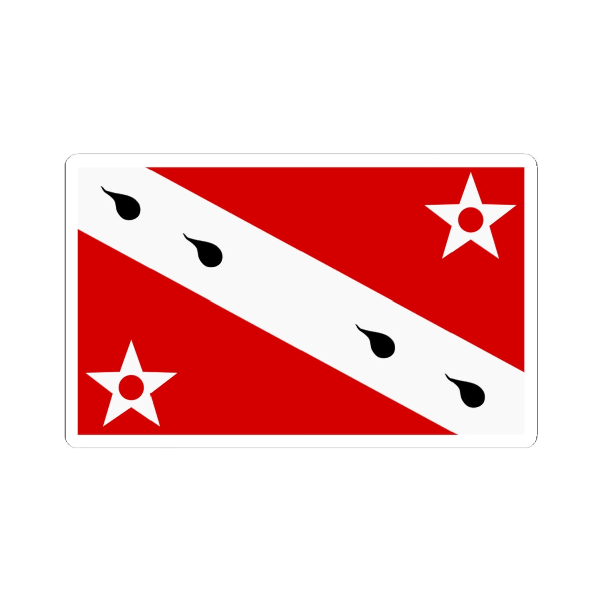Flag of the Diocese of Bangor (United Kingdom) STICKER Vinyl Kiss-Cut Decal