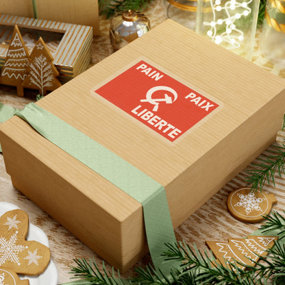 Flag of Algerian Communist Party (Algeria) STICKER Vinyl Kiss-Cut Decal