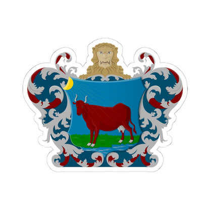 Beemster wapen 1612 (Netherlands) (Coat of Arms) STICKER Vinyl Kiss-Cut Decal