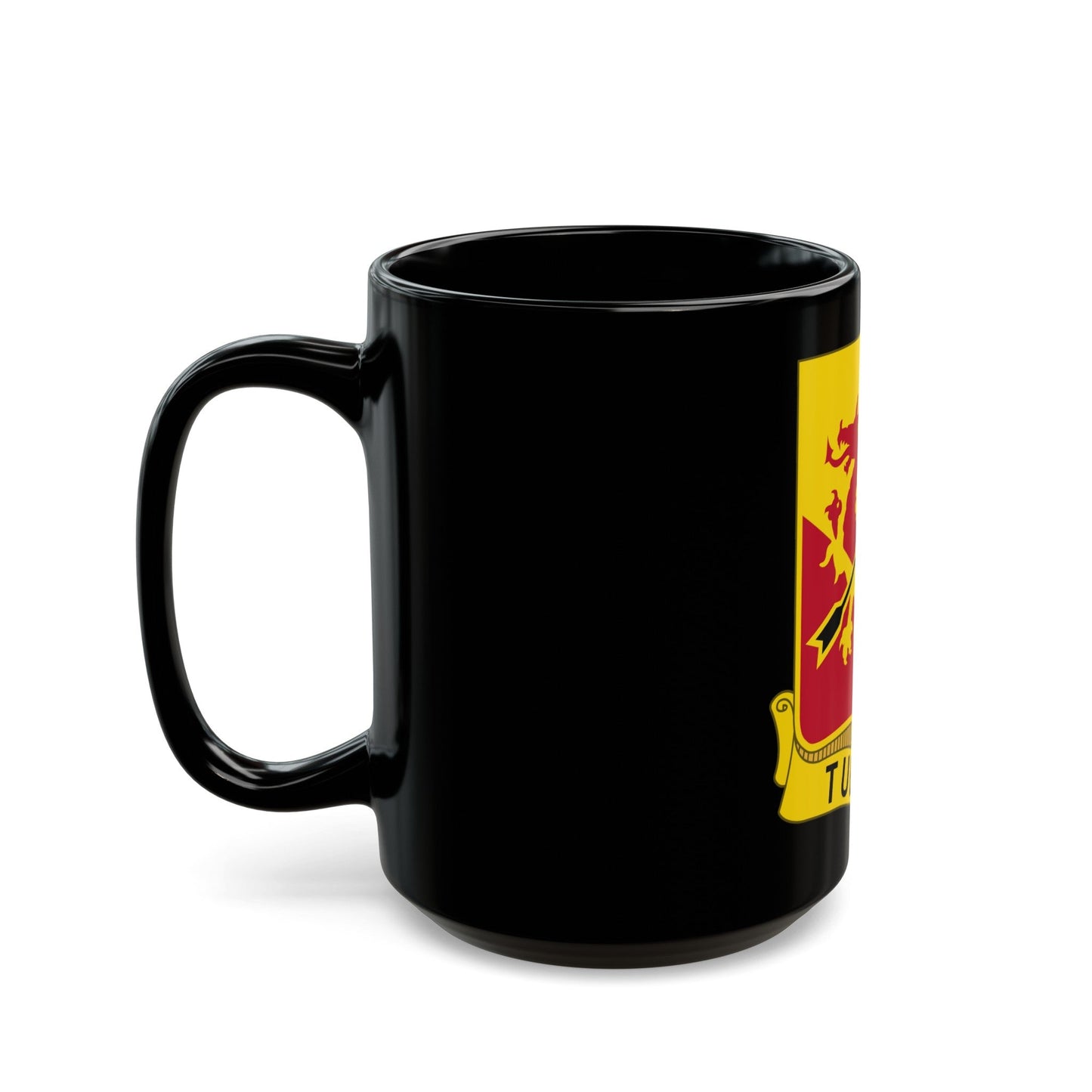 562nd Air Defense Artillery Regiment (U.S. Army) Black Coffee Mug-The Sticker Space