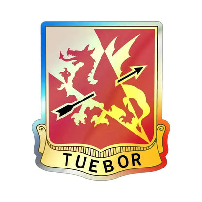562nd Air Defense Artillery Regiment (U.S. Army) Holographic STICKER Die-Cut Vinyl Decal 5 Inch Holographic - The Sticker Space