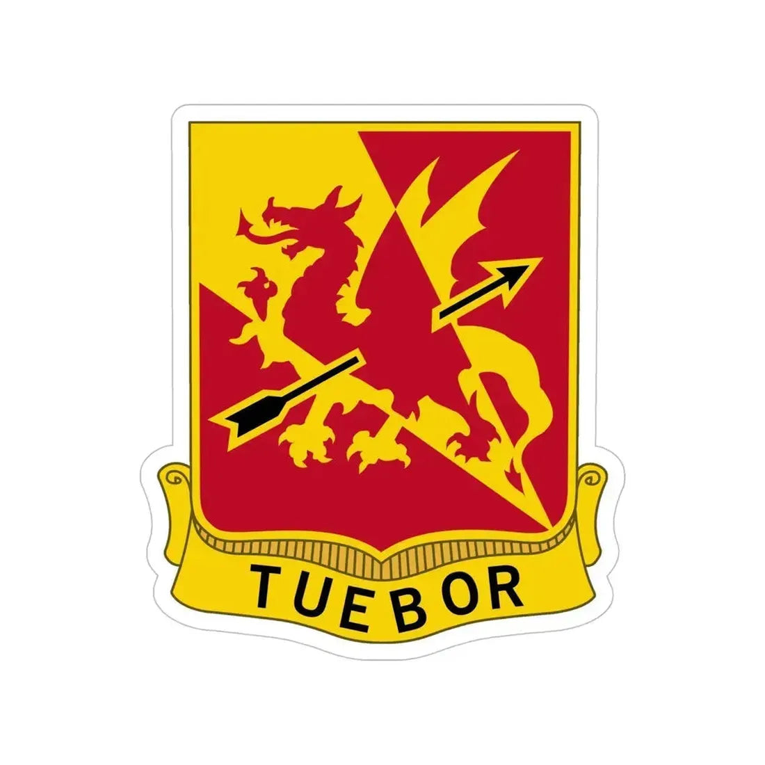 562nd Air Defense Artillery Regiment (U.S. Army) Transparent STICKER Die-Cut Vinyl Decal 6 Inch - The Sticker Space