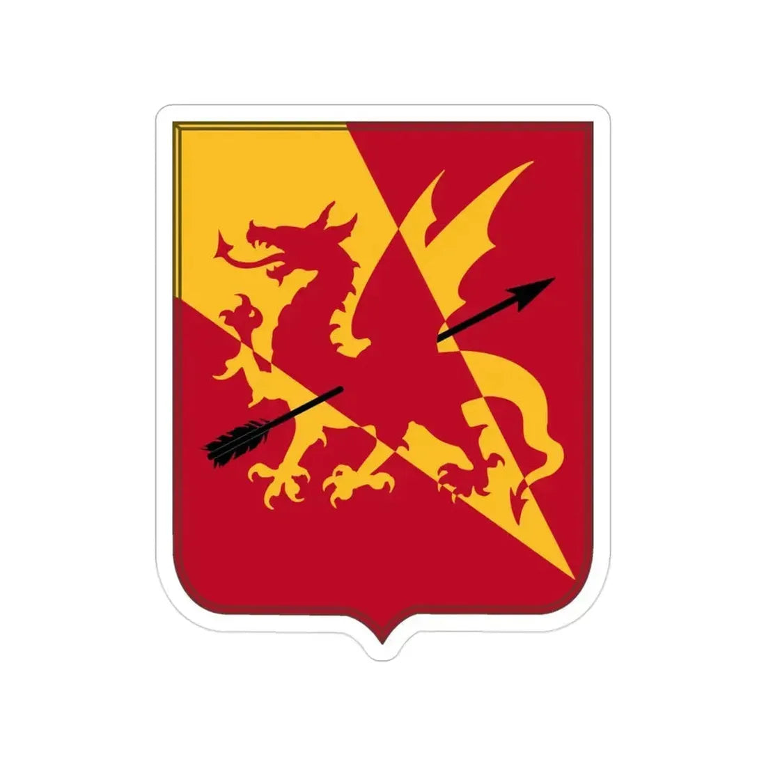 562nd Air Defense Artillery Regiment v2 (U.S. Army) Transparent STICKER Die-Cut Vinyl Decal 3 Inch - The Sticker Space