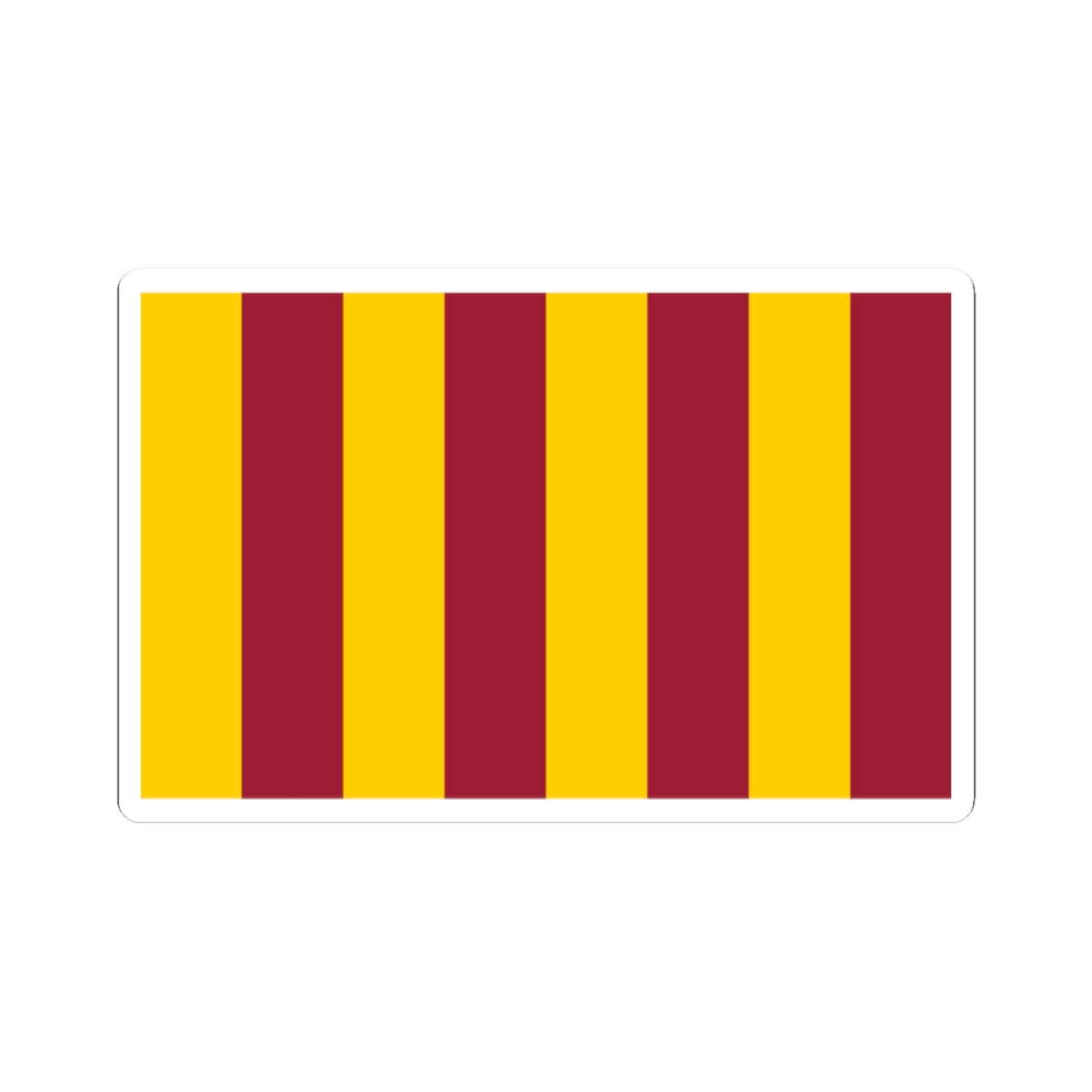 Flag of Northumbria (England) STICKER Vinyl Kiss-Cut Decal