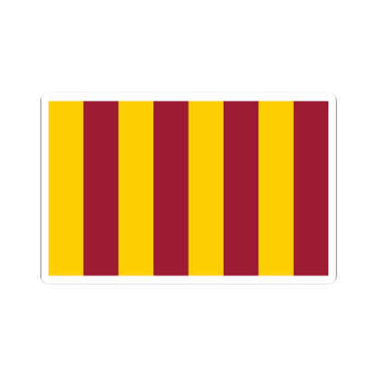 Flag of Northumbria (England) STICKER Vinyl Kiss-Cut Decal
