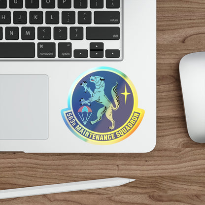 563d Maintenance Squadron (U.S. Air Force) Holographic STICKER Die-Cut Vinyl Decal-The Sticker Space