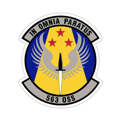 563d Operations Support Squadron (U.S. Air Force) STICKER Vinyl Die-Cut Decal - The Sticker Space