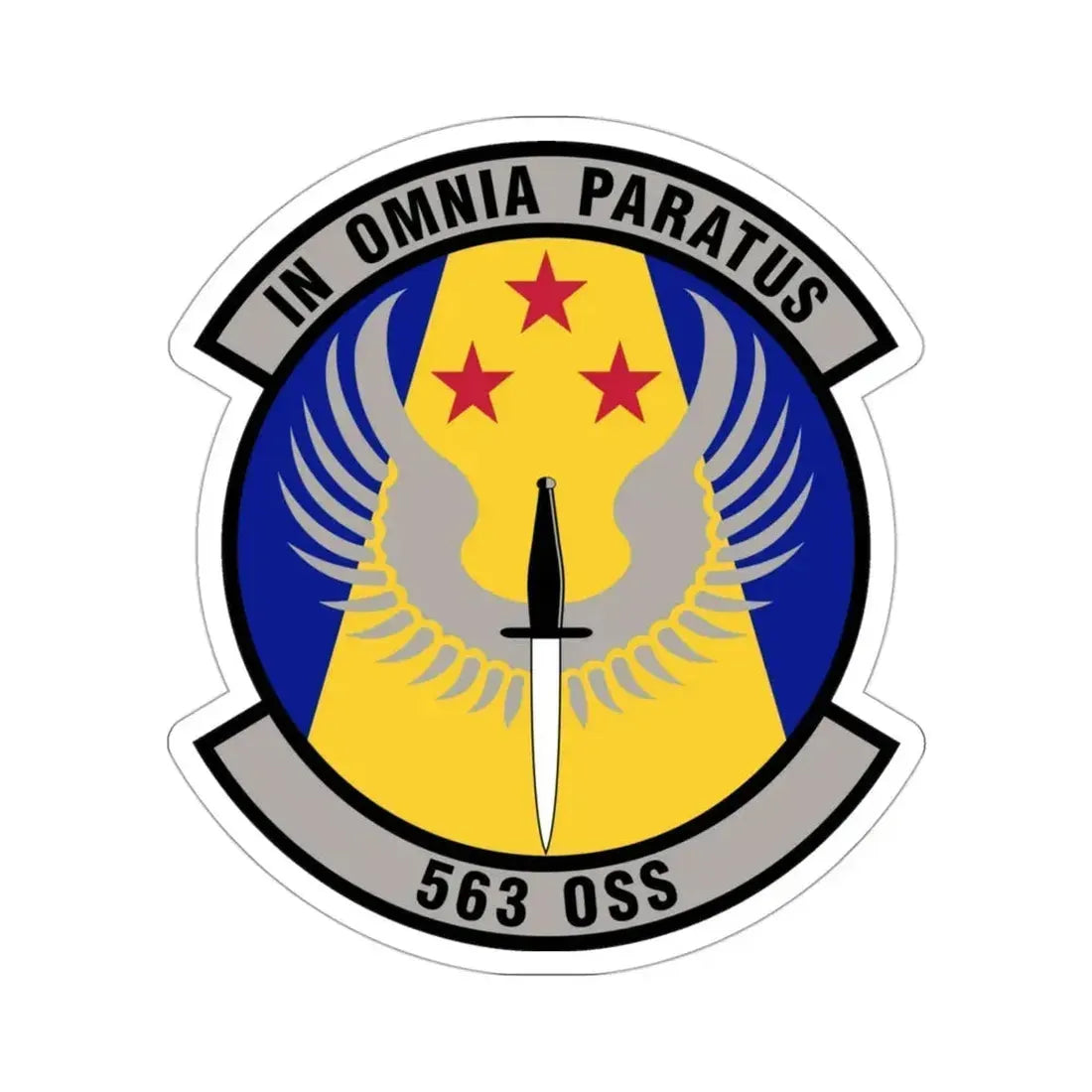 563d Operations Support Squadron (U.S. Air Force) STICKER Vinyl Die-Cut Decal - The Sticker Space