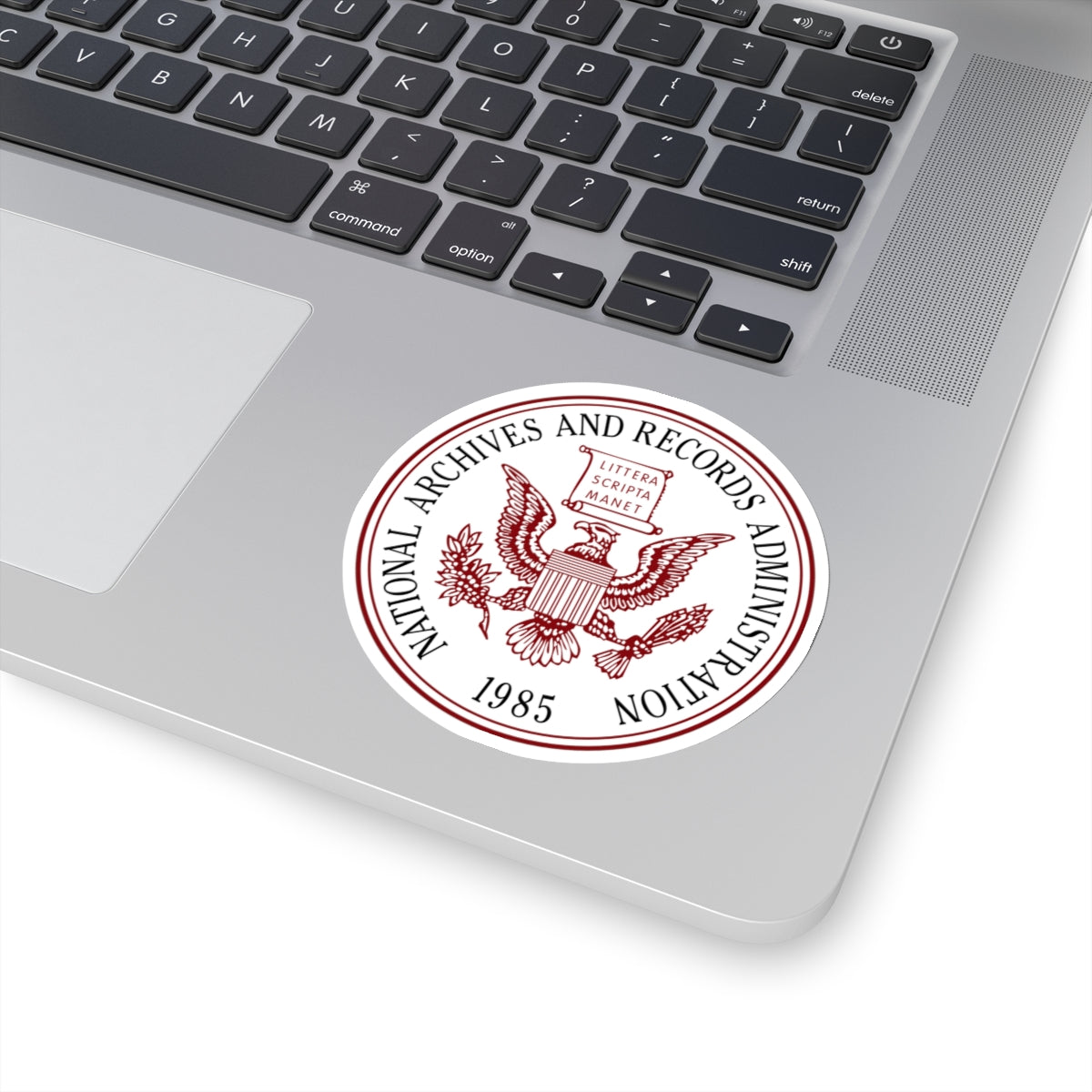 Seal of the United States National Archives and Records Administration - STICKER Vinyl Kiss-Cut Decal