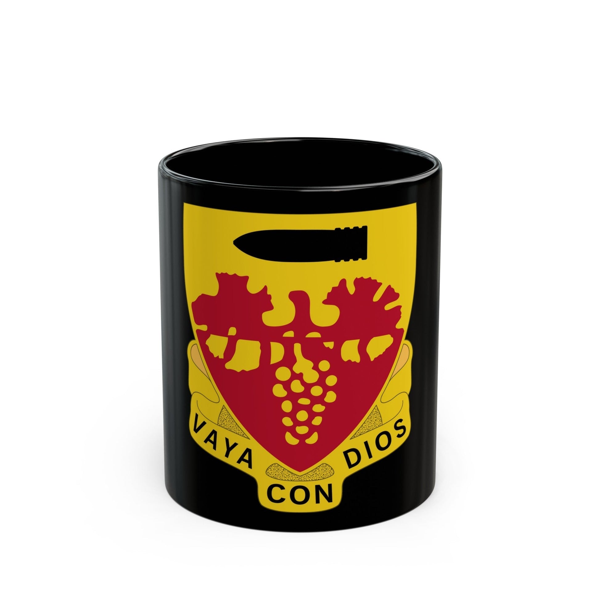 564th Field Artillery Battalion (U.S. Army) Black Coffee Mug-11oz-The Sticker Space