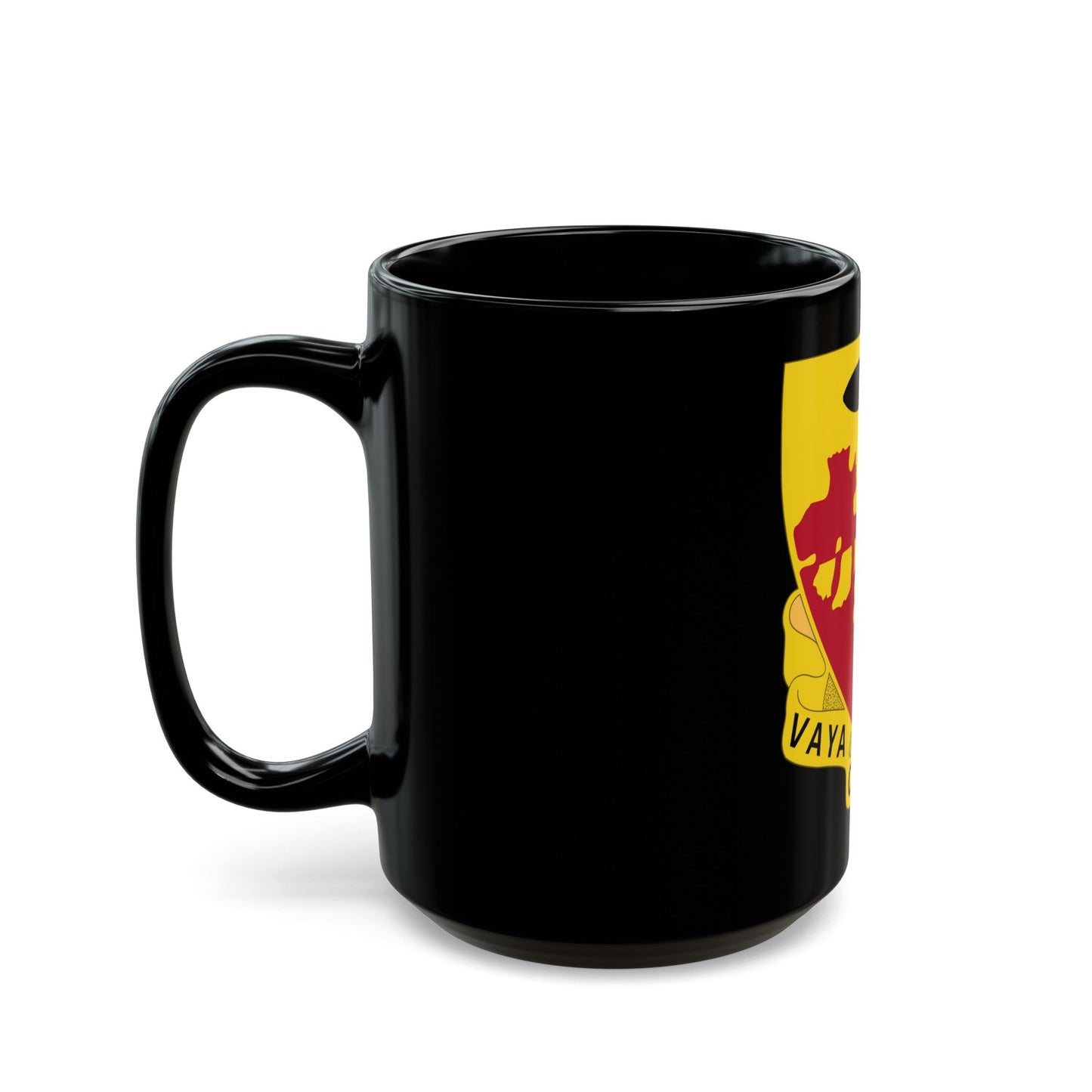 564th Field Artillery Battalion (U.S. Army) Black Coffee Mug-The Sticker Space