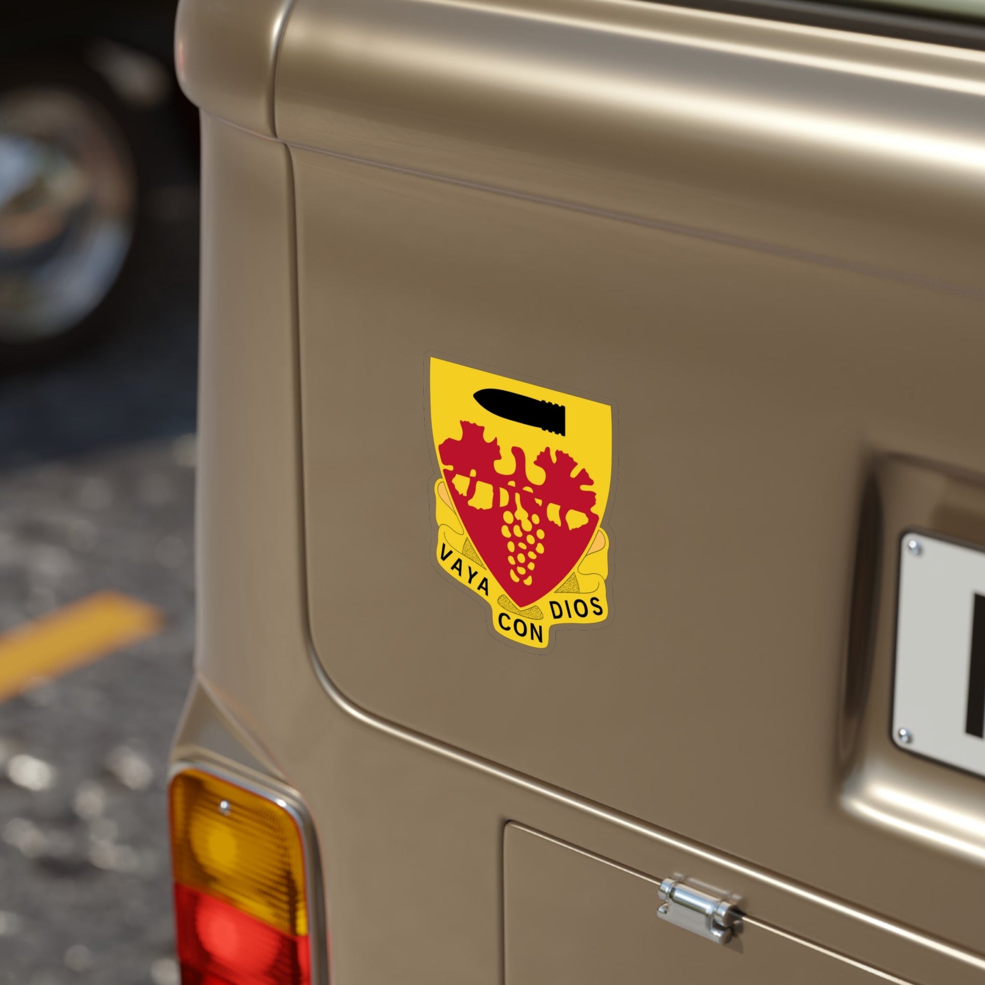 564th Field Artillery Battalion (U.S. Army) Transparent STICKER Die-Cut Vinyl Decal-The Sticker Space