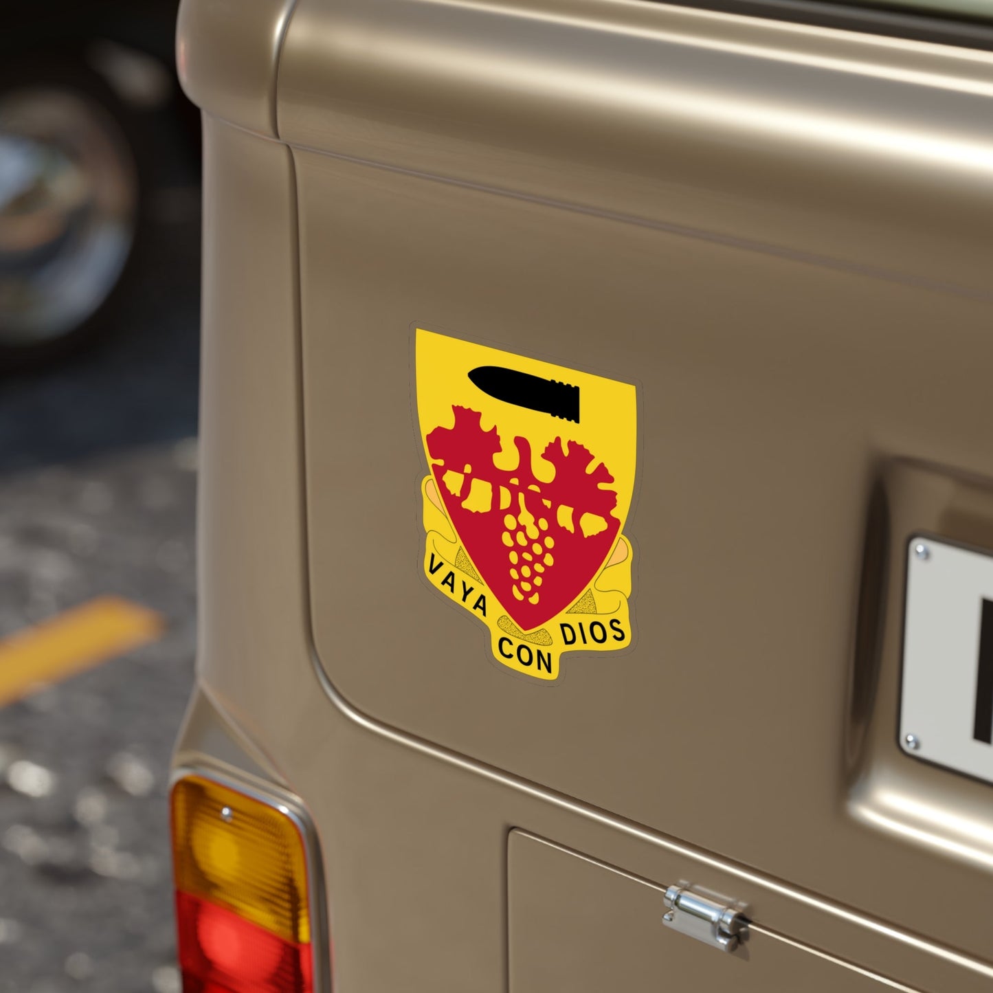 564th Field Artillery Battalion (U.S. Army) Transparent STICKER Die-Cut Vinyl Decal-The Sticker Space