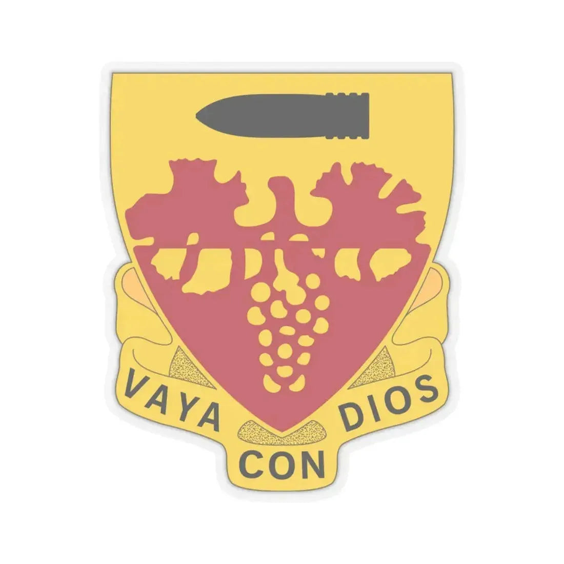 564th Field Artillery Battalion (U.S. Army) STICKER Vinyl Kiss-Cut Decal 4 Inch Transparent - The Sticker Space