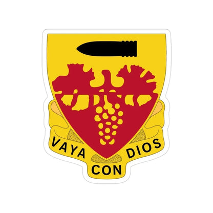 564th Field Artillery Battalion (U.S. Army) Transparent STICKER Die-Cut Vinyl Decal - The Sticker Space