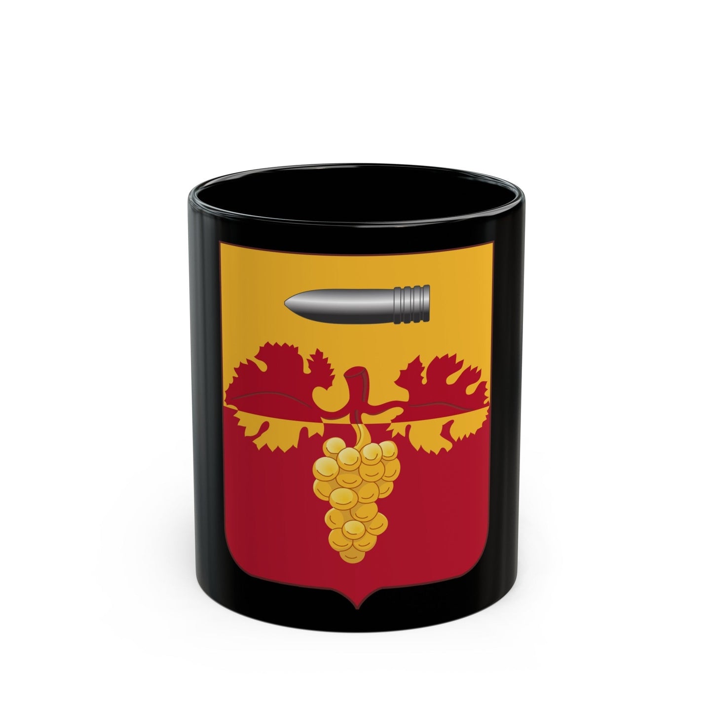 564th Field Artillery Battalion v2 (U.S. Army) Black Coffee Mug-11oz-The Sticker Space