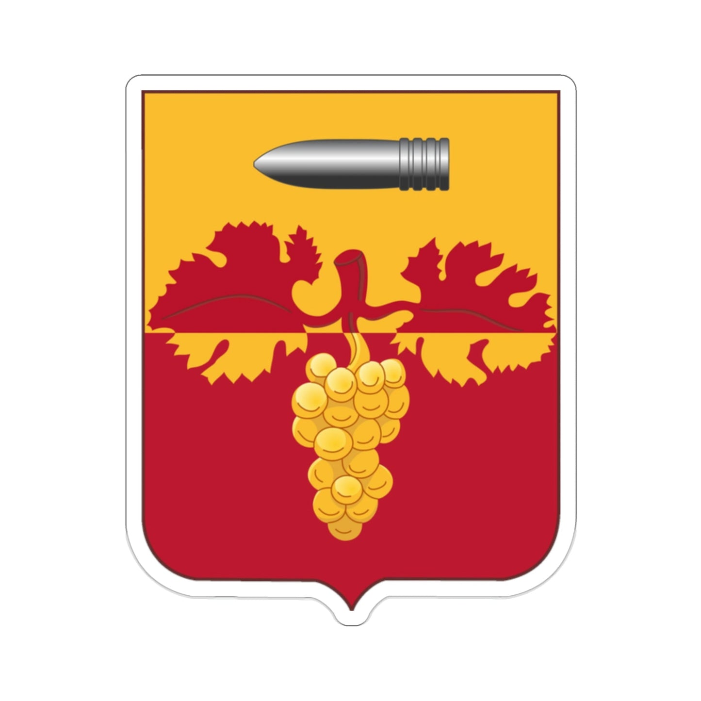 564th Field Artillery Battalion v2 (U.S. Army) STICKER Vinyl Die-Cut Decal-2 Inch-The Sticker Space