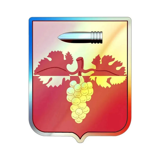 564th Field Artillery Battalion v2 (U.S. Army) Holographic STICKER Die-Cut Vinyl Decal 6 Inch Holographic - The Sticker Space