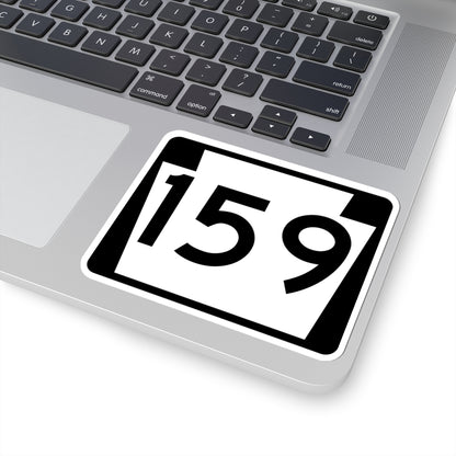PA-159 (Pennsylvania) (Road Sign) STICKER Vinyl Kiss-Cut Decal