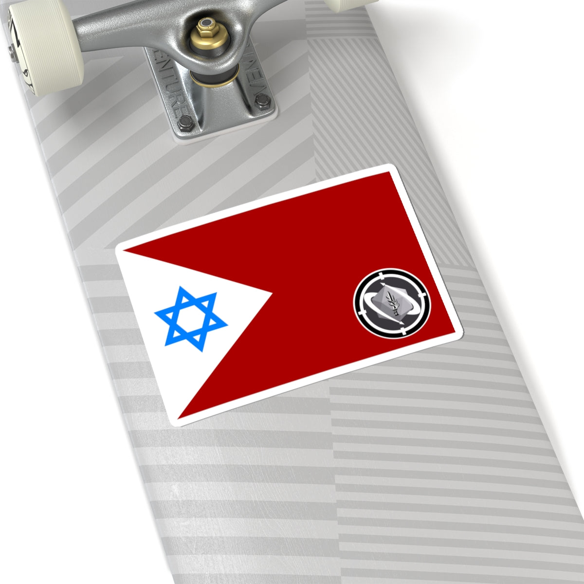 Flag of IDF Technological and Logistics Directorate (Israel) STICKER Vinyl Kiss-Cut Decal