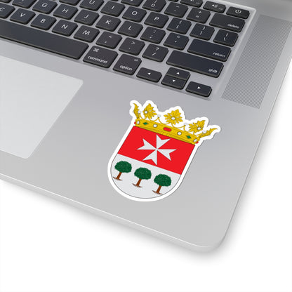 Escudo de Binaced (Spain) (Coat of Arms) STICKER Vinyl Kiss-Cut Decal
