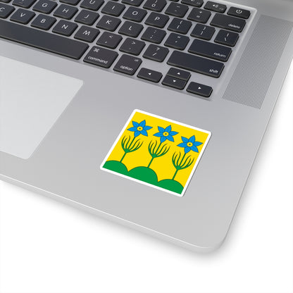 CHE Mellstorf Flag proposal 1 (Switzerland) STICKER Vinyl Kiss-Cut Decal
