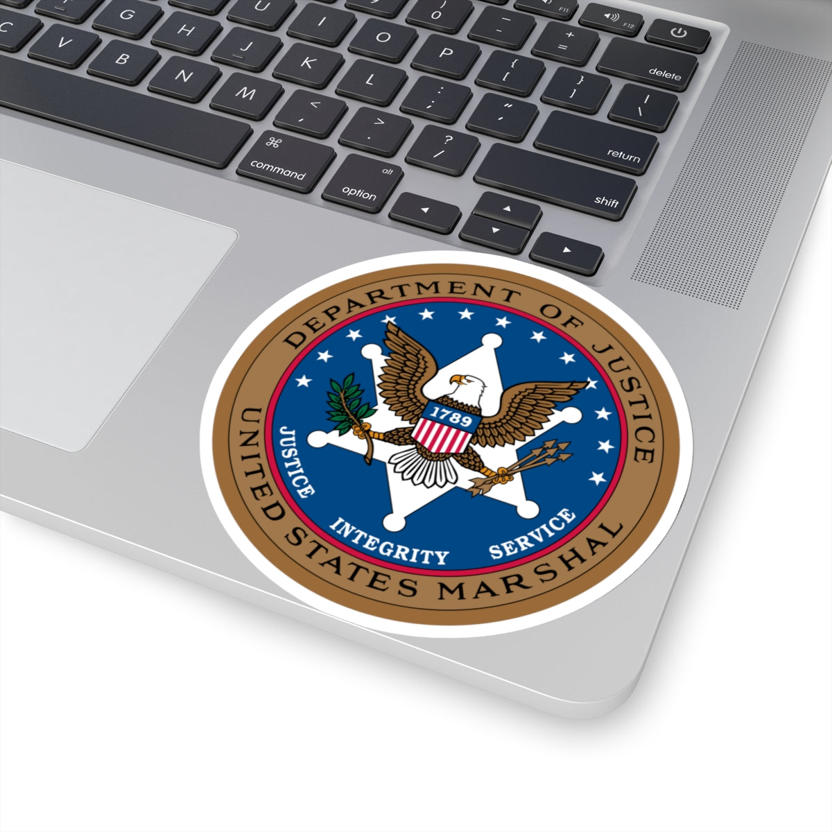 Seal of the United States Marshals Service - STICKER Vinyl Kiss-Cut Decal