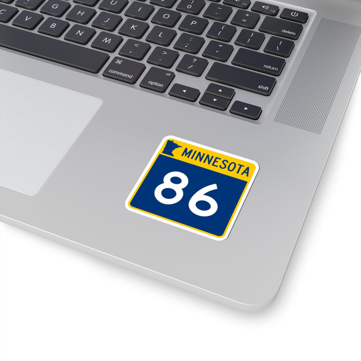 MN-86 (Minnesota) (Road Sign) STICKER Vinyl Kiss-Cut Decal
