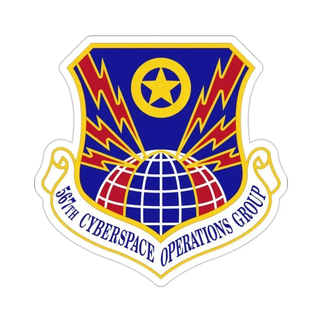 567 Cyberspace Operations Group ACC (U.S. Air Force) STICKER Vinyl Die-Cut Decal 2 Inch - The Sticker Space