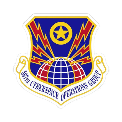 567 Cyberspace Operations Group ACC (U.S. Air Force) STICKER Vinyl Kiss-Cut Decal 3 Inch White - The Sticker Space