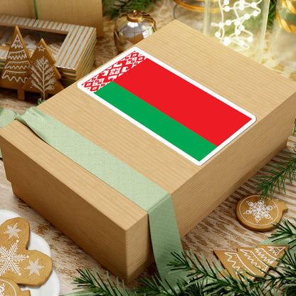 Flag of Belarus WFB (Belarus) STICKER Vinyl Kiss-Cut Decal