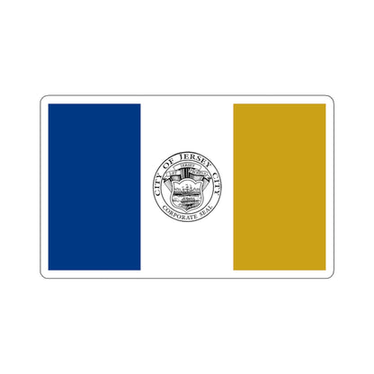 Flag of Jersey City - STICKER Vinyl Kiss-Cut Decal