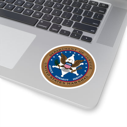 Seal of the United States Marshals Service - STICKER Vinyl Kiss-Cut Decal