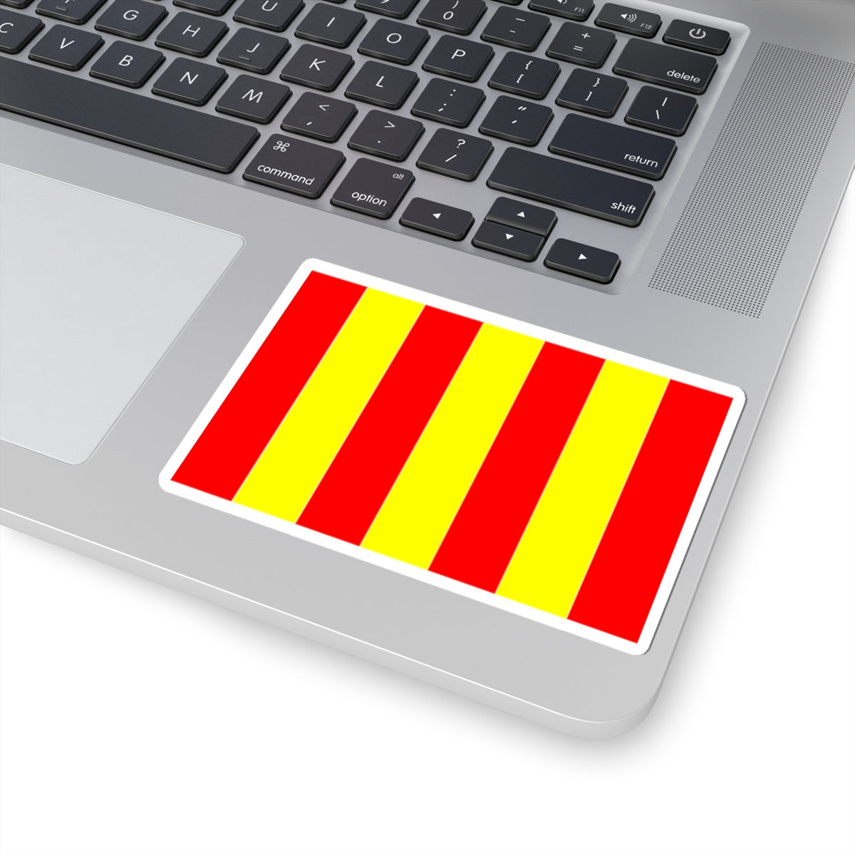 Flag of Forcalquier (France) STICKER Vinyl Kiss-Cut Decal
